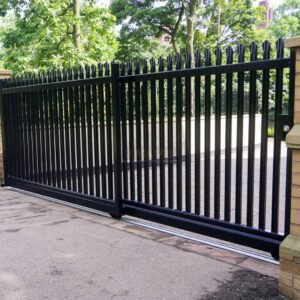 Palisade Sliding Gate – Industrial Estate
